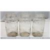 Image 3 : 3 Crown mason jars