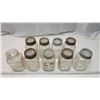 Image 2 : 9 Vintage mason jars