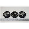 Image 1 : 3 Hockey pucks - like new