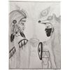 Image 2 : "Destined to Be" native American hand drawn picture - 2006