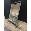 Image 2 : unique 13x20" mirror on steel stand