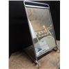Image 3 : unique 13x20" mirror on steel stand