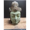 Image 1 : 13" tall buddha head outdoor garden décor