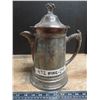 Image 1 : silver plated collectible engraved tea pot