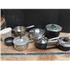 Image 1 : lot of pots and pans strainer , high end pots and pans