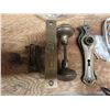 Image 3 : lot of door handles , interior , antique and storm door