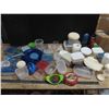 Image 1 : box of plastics misc. brands some Tupperware