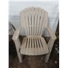 sandstone colored outdoor chair