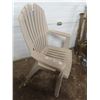 Image 2 : sandstone colored outdoor chair