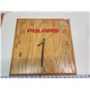 Image 1 : Polaris wooden clock - 16"x16"