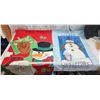 Image 1 : 2 Christmas wall hanging banners/flags