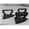 Image 2 : 4 miniature black irons