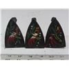 Image 4 : 4 miniature black irons