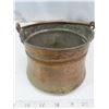 Image 2 : miniature copper pail with handle