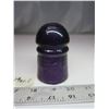 Image 2 : purple glass insulator