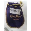 Image 2 : Crown Royal marble bag with marbles