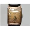 Image 3 : Vintage "Elgin" art deco watch. Rose gold color, man wind, sub dial - runs