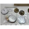 Image 2 : Misc. Vintage pocket watch parts, dials for repair