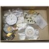 Image 4 : Misc. Vintage pocket watch parts, dials for repair