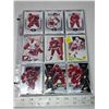 Image 1 : Sheet of 108 Detroit Redwings hockey cards
