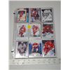 Image 1 : Sheet of Calgary Flames, hockey cards