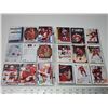 Image 3 : Sheet of Calgary Flames, hockey cards