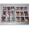 Image 5 : Sheet of Calgary Flames, hockey cards