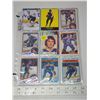 Image 1 : Sheet of 43 Edmonton Oilers, hockey cards