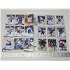 Image 3 : Sheet of 54 Toronto Maple Leaf's, hockey cards