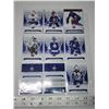 Image 2 : Sheet of 16 Maple Leaf's Centennial, hockey cards