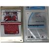 Image 6 : 3 "Braden Holtby" in hard plastic cases, including Graded #10 Rookie Card