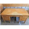 Image 1 : wooden desk - 60"x34"x31"H