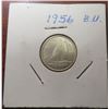 Image 2 : 1956 Canadian Silver 10 Cents. MS-64.
