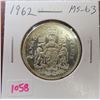 Image 1 : 1962 Canadian Silver 50 Cents. MS-63.