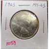 Image 1 : 1963 Canadian Silver 50 Cents. MS-63.