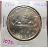 Image 1 : 1960 Canadian Silver Dollar. MS-63.