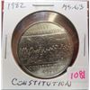 Image 1 : 1982 Constitution Nickel Dollar. MS-63.