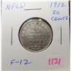 Image 1 : Newfoundland. 1912 Silver 20 Cents. The only 20 Cents issued for King George V. Also, the last 20 Ce