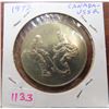 Image 1 : 1972 Canada – Russia Hockey Series Nickel medal. Uncirculated.