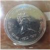 Image 3 : 1977 Canadian Silver Dollar. Commemorates the Silver Jubilee (25th Anniversary) of Queen Elizabeth. 