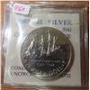 Image 1 : 1987 Canadian Silver Dollar. Commemorates the 400th anniversary of explorer Henry Davis. Specimen. B