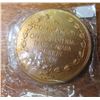 Image 2 : 1962 Official Opening of the Trans Canada Highway brass medal. Massive 52mm medal. BU.