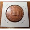 Image 2 : 1967 Kamloops, BC bronze medal. Large 38mm medal. BU.