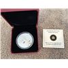 Canada 2012 $20 Holiday Snowstorm pure silver proof coin with 3 Swarovski crystals.  With box and CO