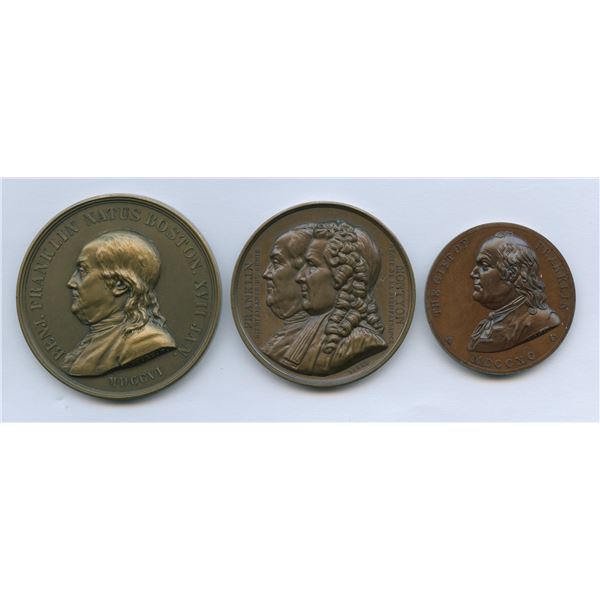 Gregory Medal Collection - Lot of 3
