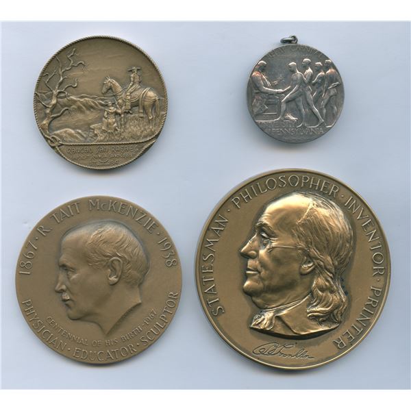 Gregory Medal Collection - Lot of 4