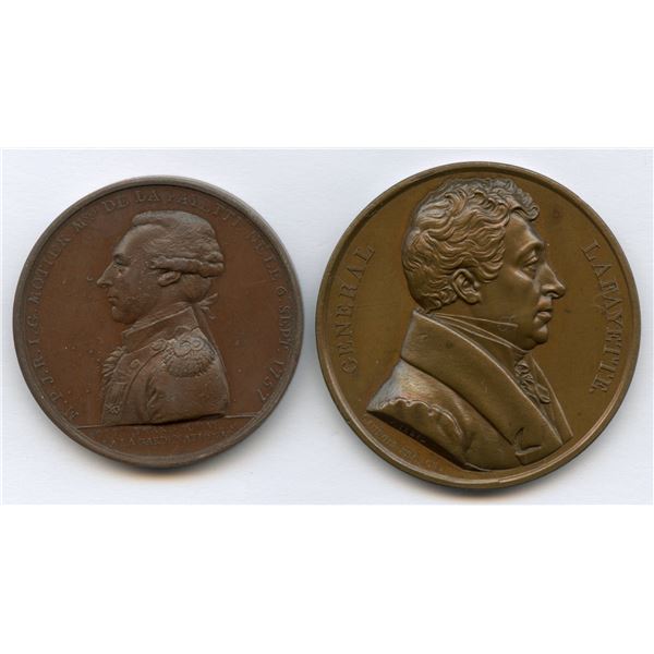 Lafayette - Lot of 2 Medals