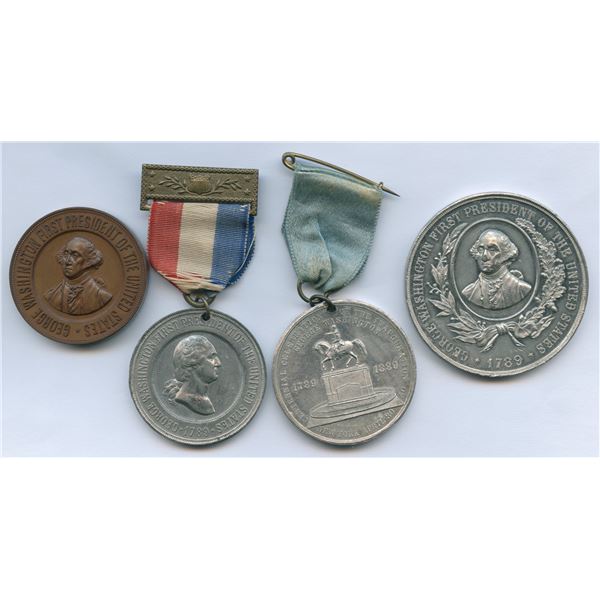 George Washington Medals - Lot of 4
