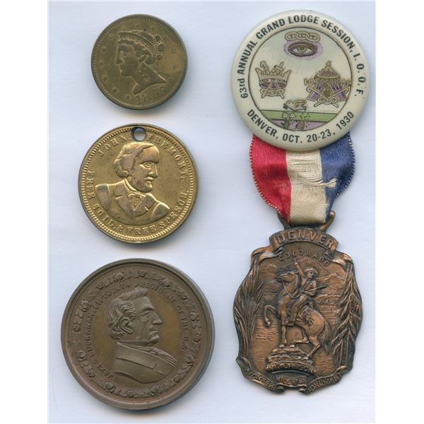 Gregory Medal Collection - Lot of 4