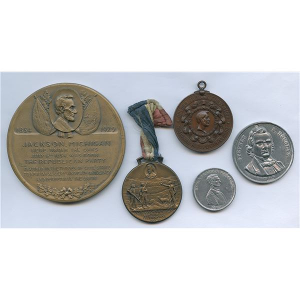 Gregory Medal Collection - Lot of 5